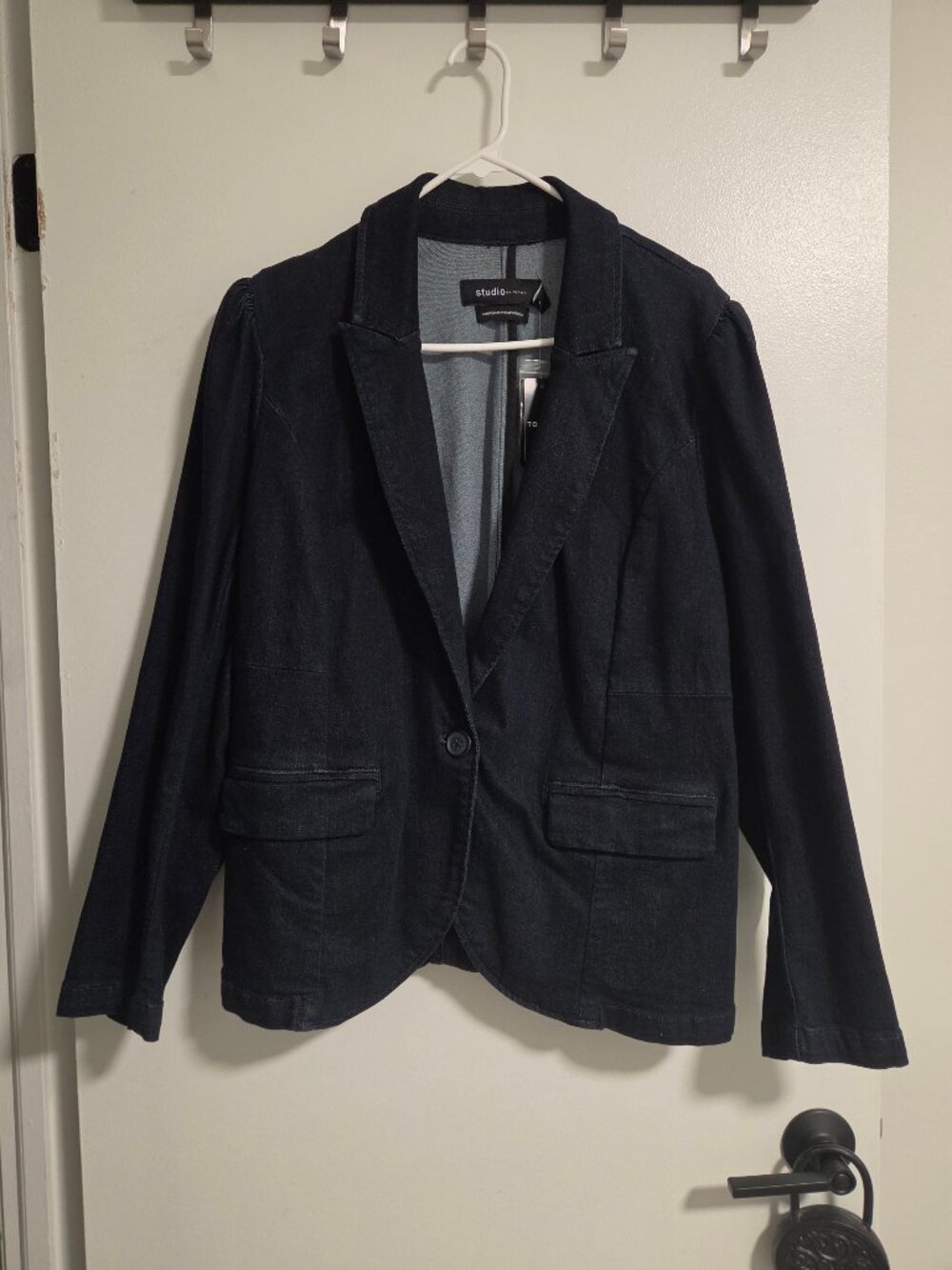 NWT!  Torrid Denim Stretch Blazer